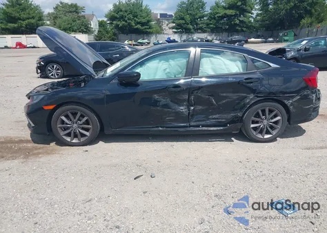 2021 Honda Civic Ex-L z USA, uszkodzony, nr VIN 19XFC1F7XME204975